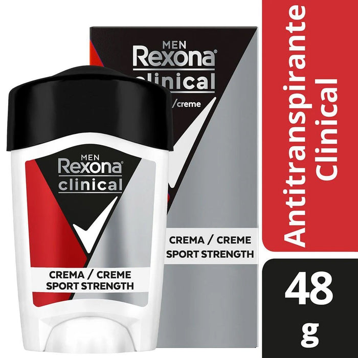 Pack x 3 Desodorante barra Rexona Clinical Men Sport Strength 48gr