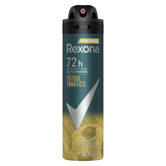 Desodorante spray Rexona Men Fútbol Fanatics 150ml
